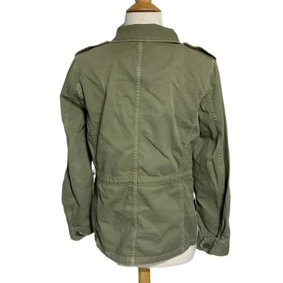 Madewell Women's S army green utility military jacket‎ Chore Coat - Picture 3 of 9